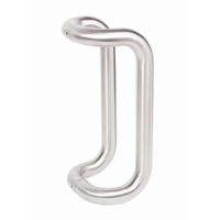 Scope Entrance Pull Handle D Offset Back To Back 300x32mm Satin Stainless Steel EH23300.32SS