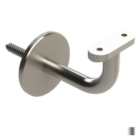 Emro Commercial Concealed Curve Flat Top - Available in Polished and Satin Stainless Steel Finish