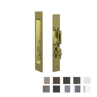 Halliday & Baillie Pivot Door Privacy Set Flush Pull with Snib Inside Only 1483 - Available in Various Finishes