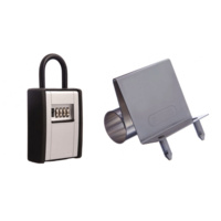 ABUS Key Garage KG797C Push Button Padlock 6 Capacity Safe w/ KG777AD Adaptor
