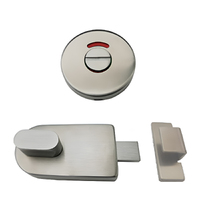 Metlam Lock and Indicator Set with Bumper Satin Stainless Steel 700_LOCK_SS