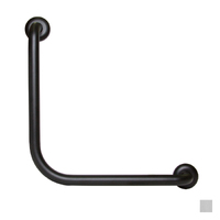 Metlam 90 Degrees Ambulant Grab Rail - Available in Matt Black and Satin Stainless Steel
