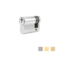 Zanda Euro Half Cylinder Key 35mm - Available in Various Finishes