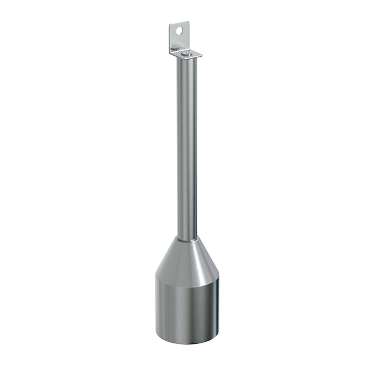 Metlam Single Fix Foot Assembly 150mm Satin Stainless Steel 112_150LEG