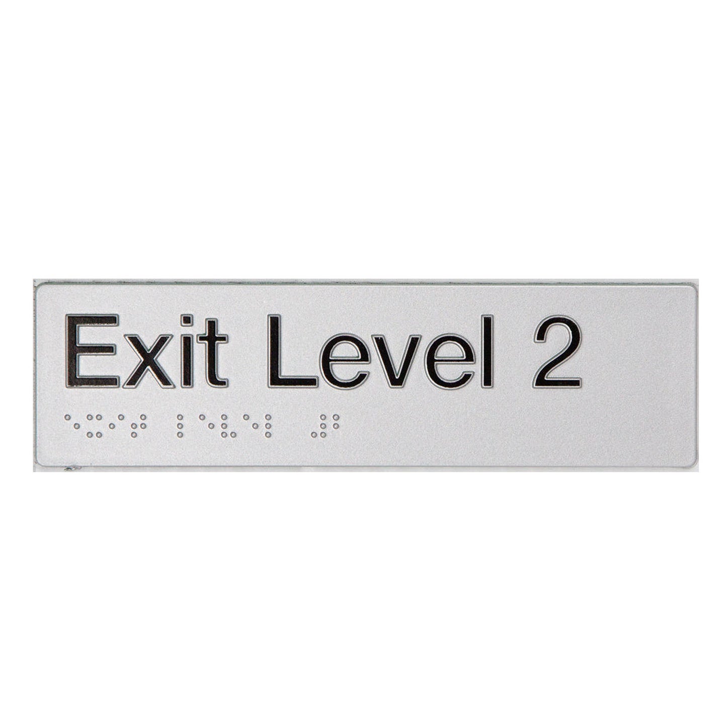 Tim The Sign Man Exit Level Two Silver/Black EL2-SILVER