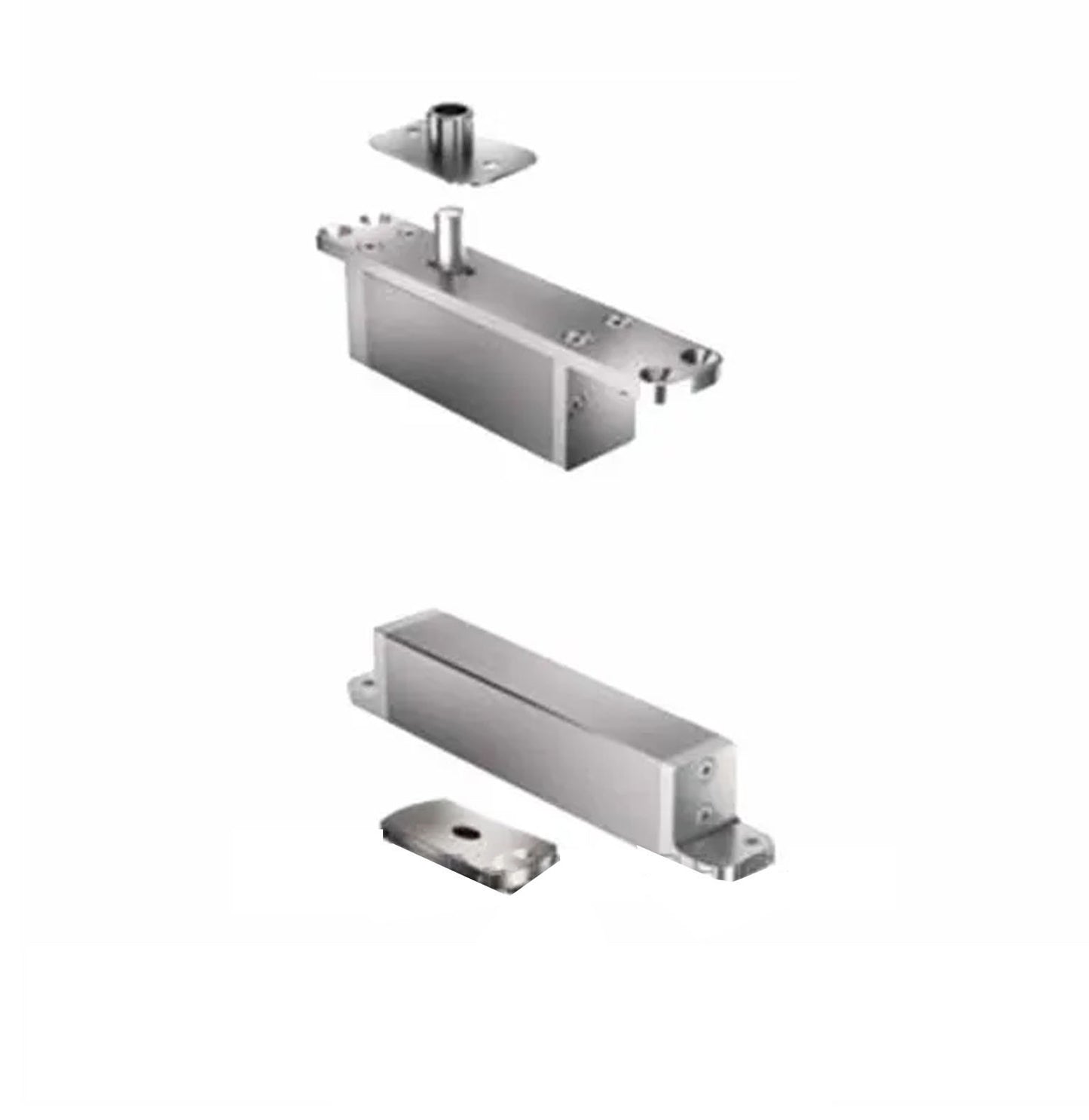 FritsJurgens Set System FX | 70mm Pivot Point Floor Plate Satin Stainless Steel FJS/STFX70CSSS