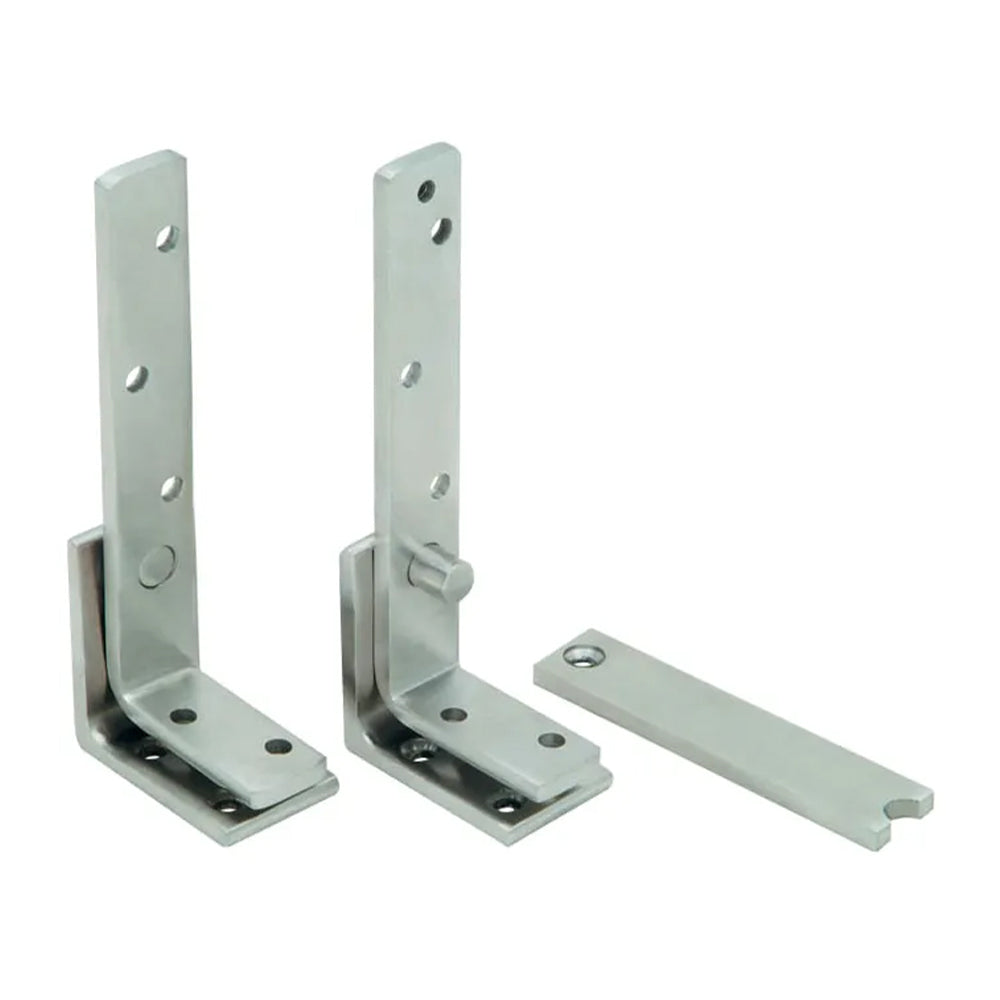 Legge Pivot Hinge Set 125mm Satin Stainless Steel L13303SSS