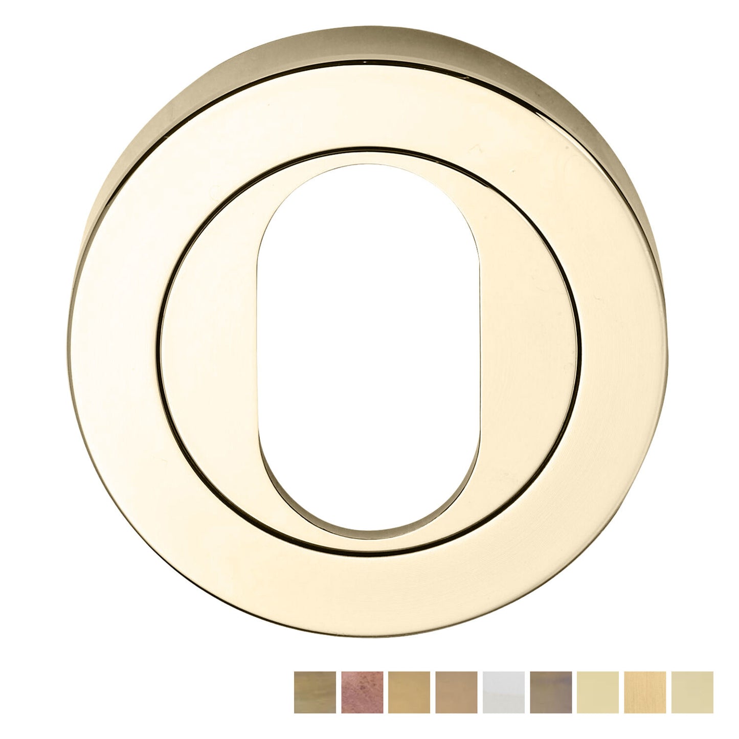 Lockwood Symphony 1220 Series Oval Cylinder Escutcheon - Available in Various Finishes