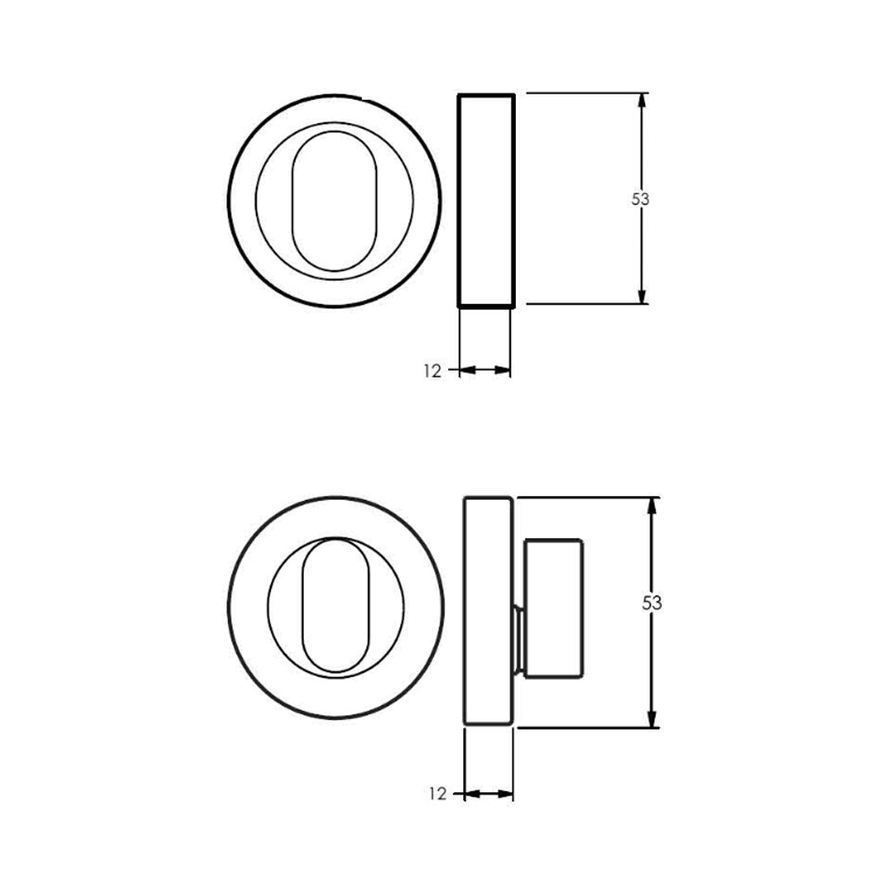 Lockwood Symphony 1220 Emergency and Snib Turn Kit - Available in Various Finishes