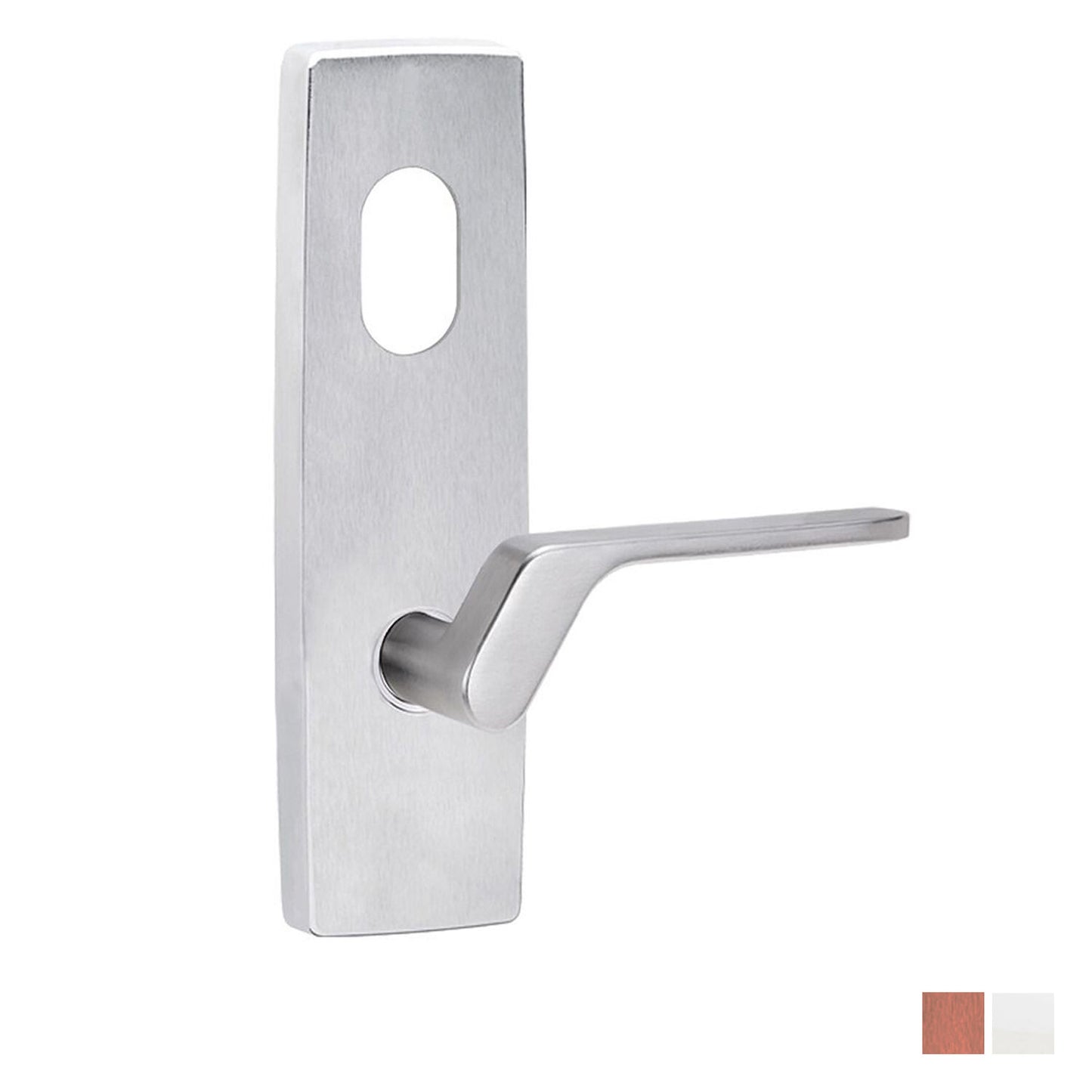 Lockwood Square End Plate with Cylinder Hole and 41 Lever - Available in Various Finishes