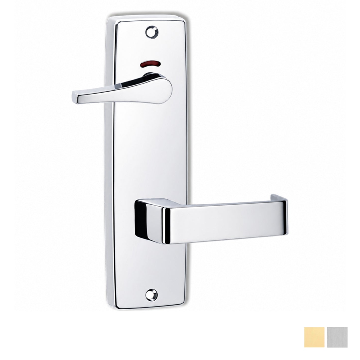 Lockwood 1941 Square End Privacy Disabled Turn 90 Lever - Available in Various Finishes