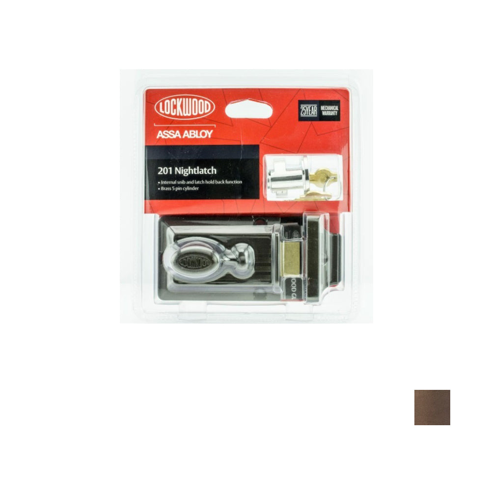 Lockwood 201 Nightlatch 60mm Backset