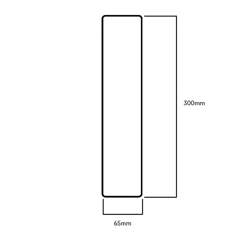 Lockwood 216 Exterior Push Plate - Available in Various Finishes