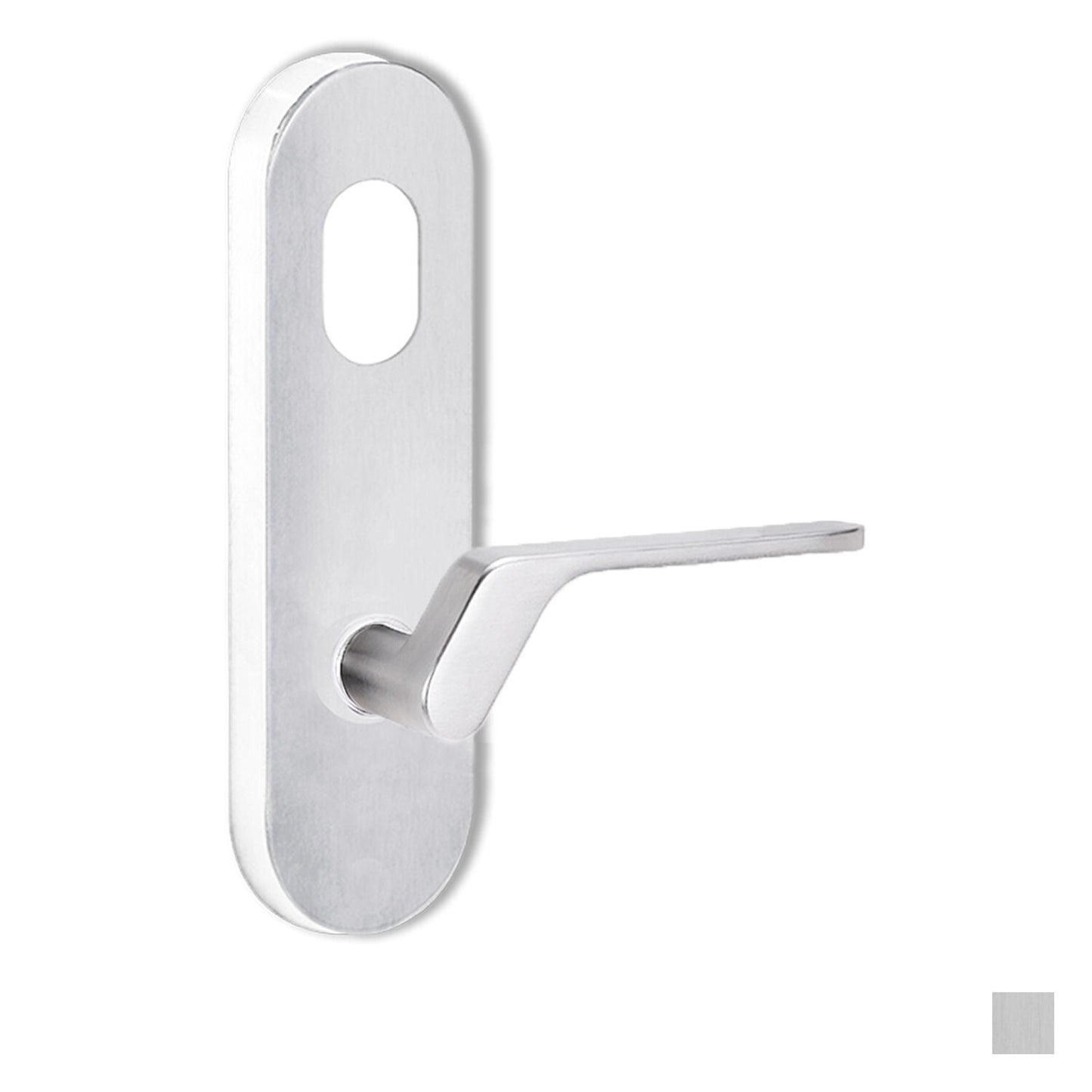 Lockwood 2801 Round End Plate With Cylinder Hole and 41 Lever