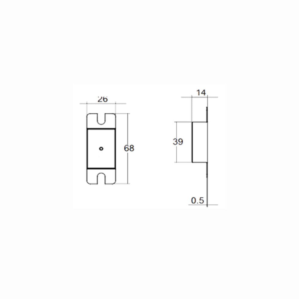 Lockwood Timber Door Fixing Conversion Kit Strike & Face Plate- Available in Various Finishes