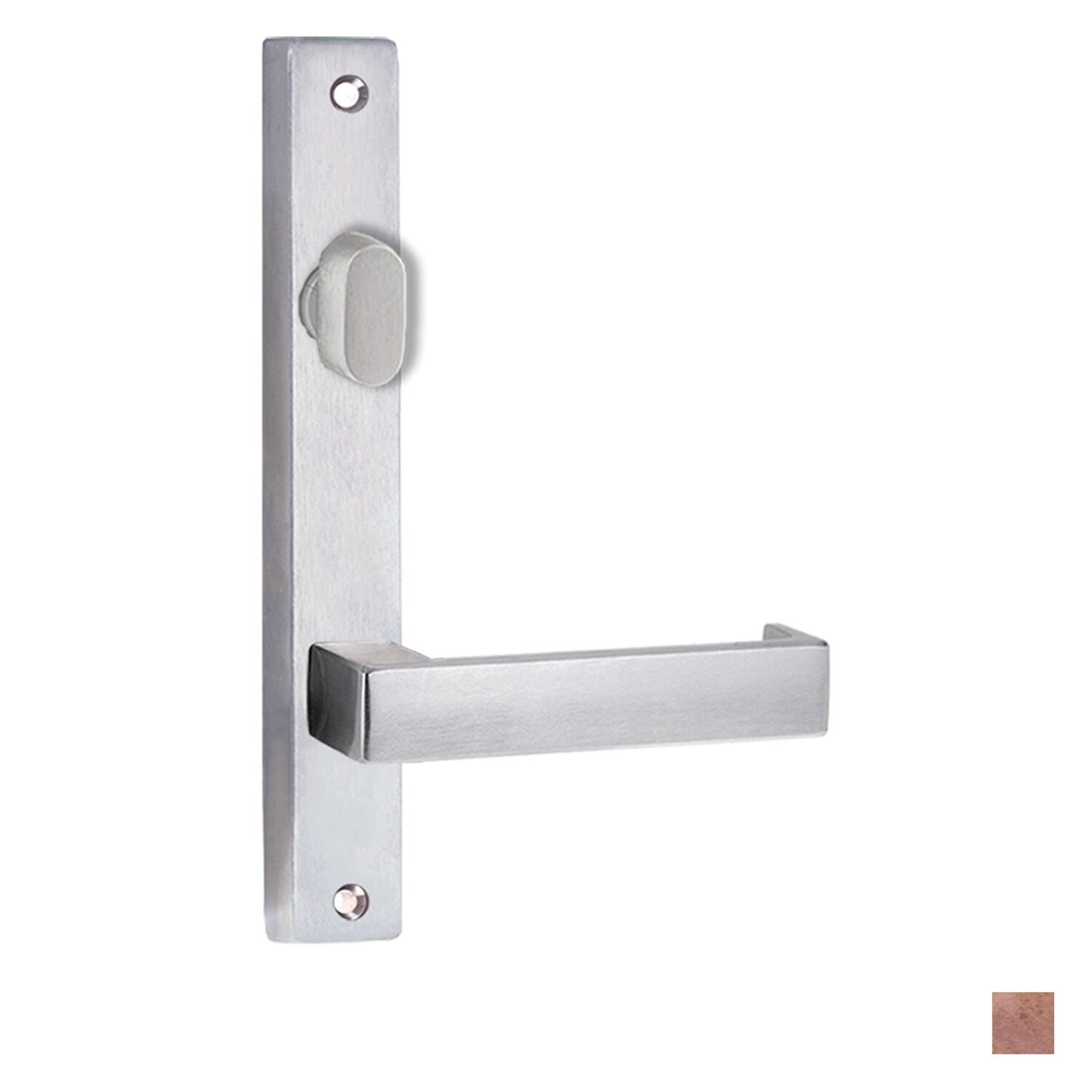 Lockwood 4704 Square End Plate With Turn and 111 Lever - Available in Various Finishes