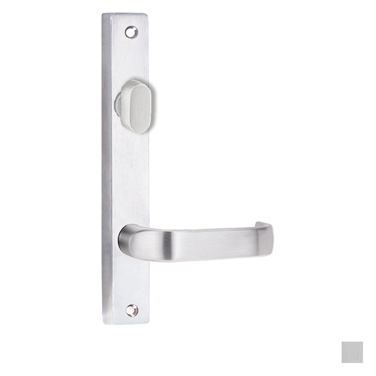 Lockwood 4704 Square End Plate With Turn and 74 Lever - Available in Various Finishes