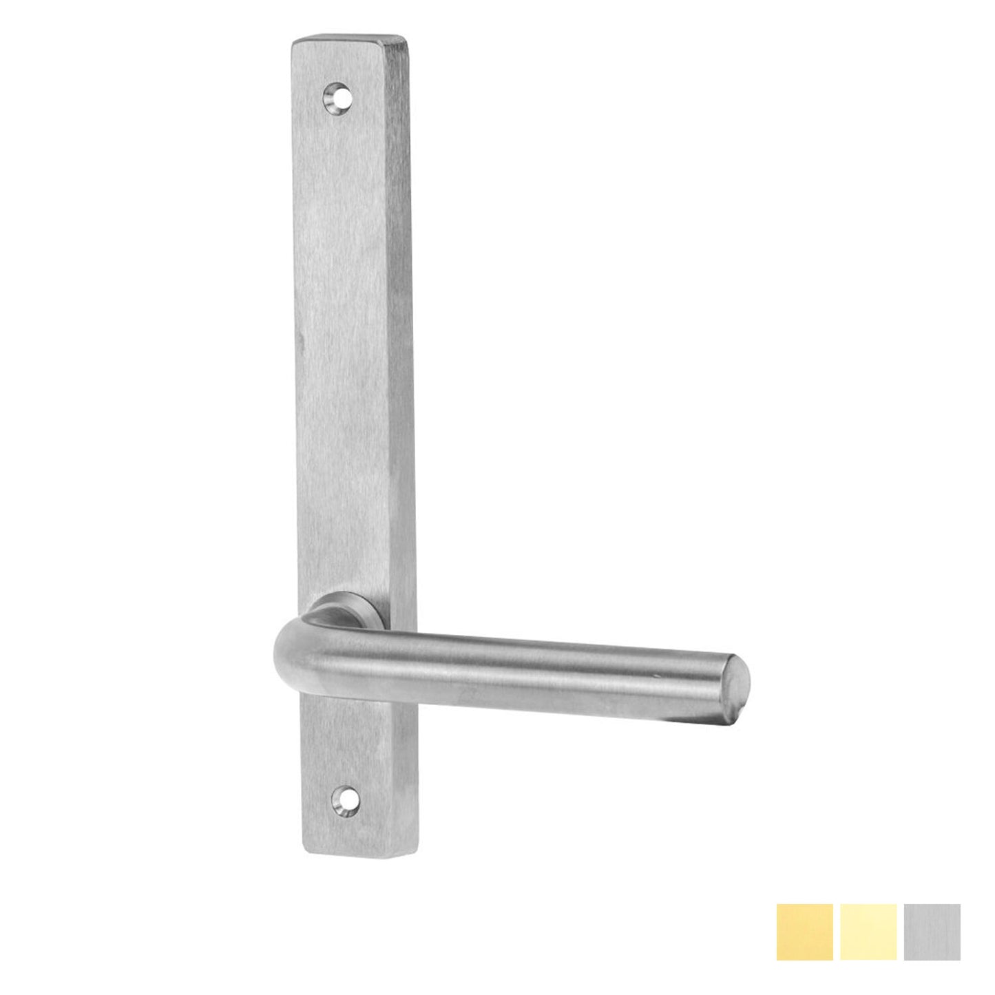 Lockwood 4905/97 Furniture Square End Plate with 97 Lever - Available in Various Finishes