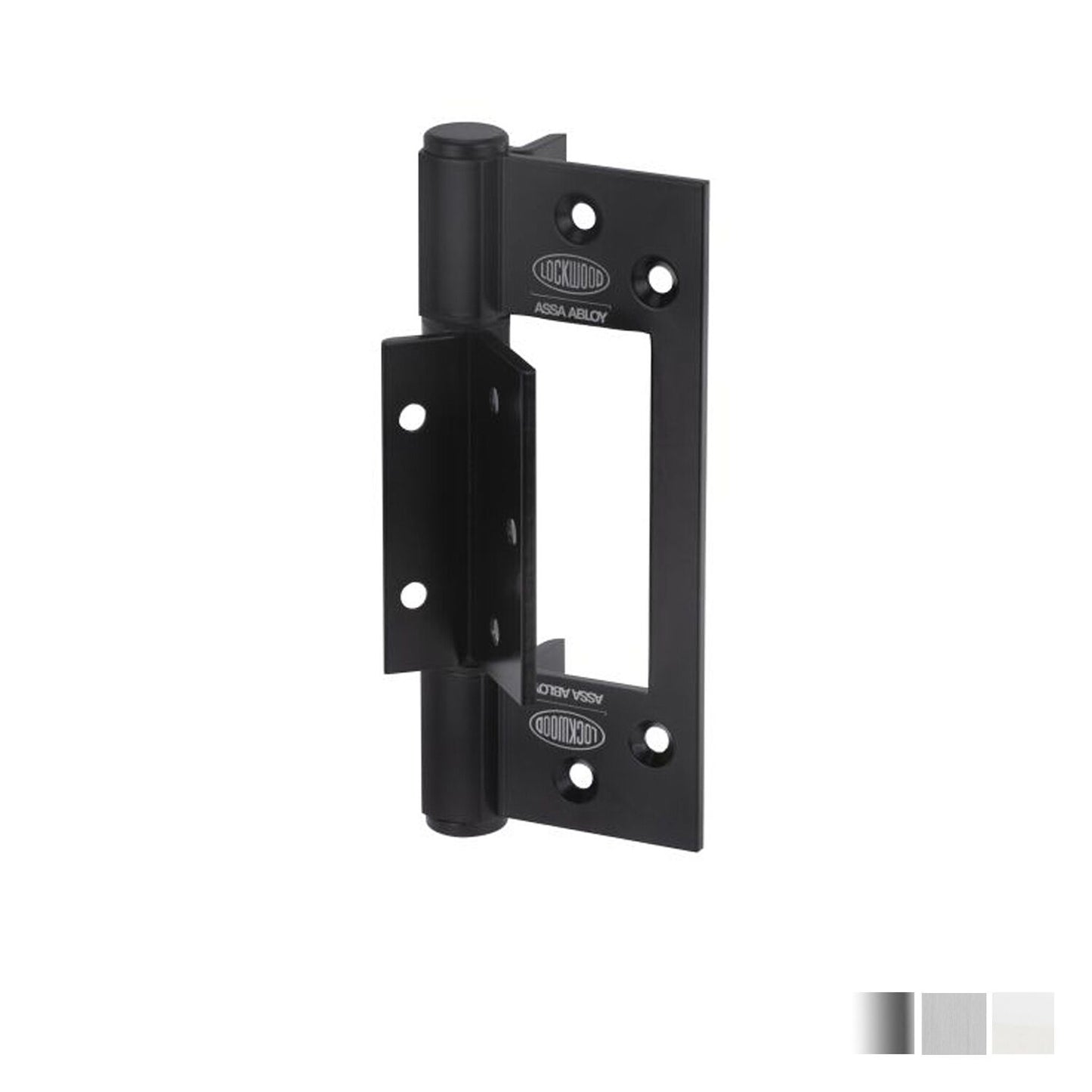 Lockwood Fast Fix Commercial Aluminium Hinge - Available in Various Finishes
