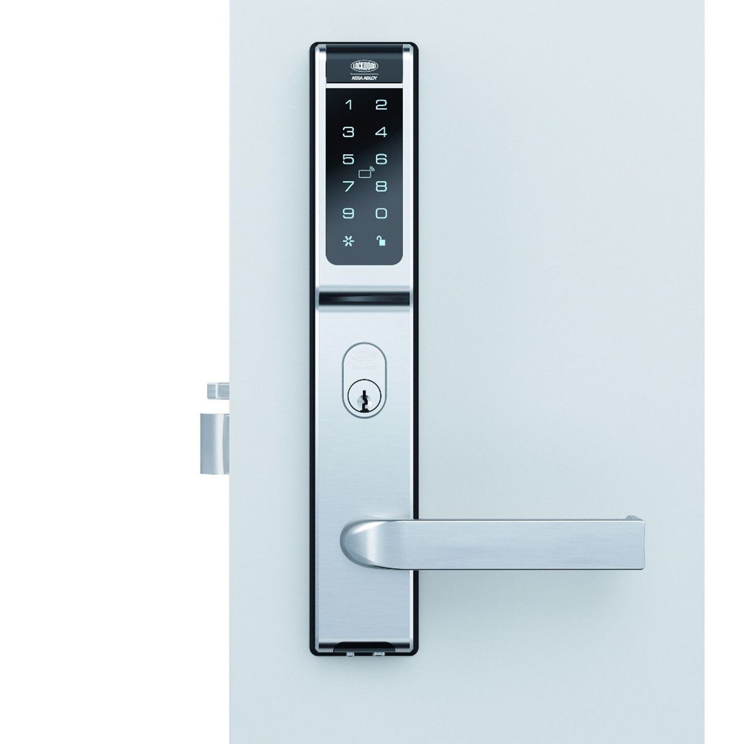 Lockwood Cortex Card and Pin 3772 60mm Backset 3772 Lock Satin Chrome CTX3772SC/3772
