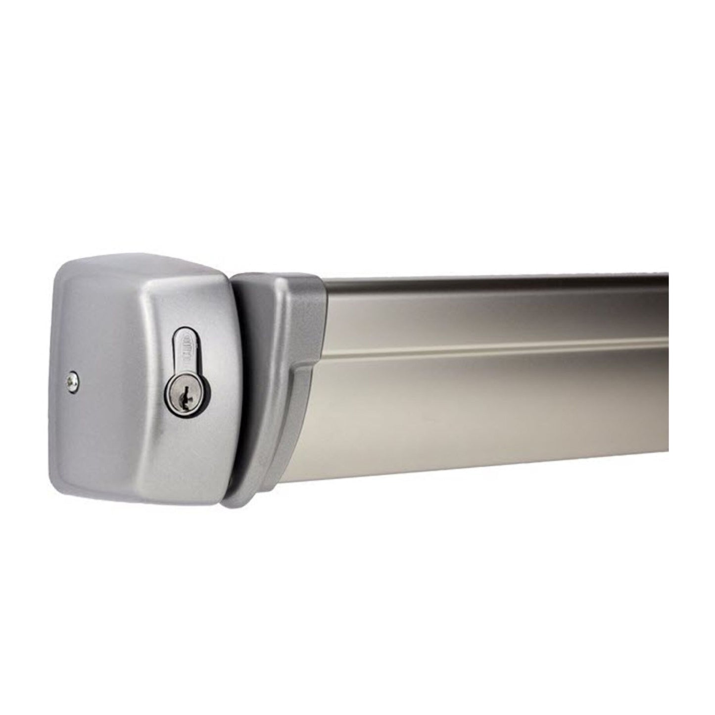 Lockwood Fluid 2 Point Exit Device VL Cylinder Dogging 900mm Silver FE209/1VSIL