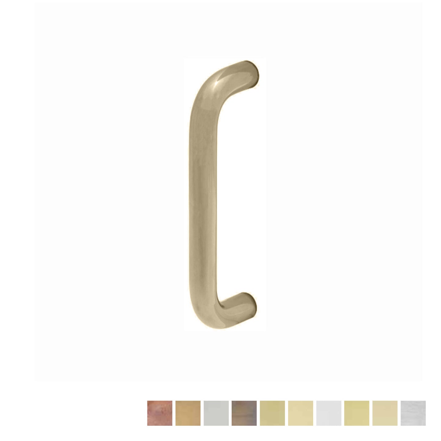 Lockwood P Series Door Pull Handle 170mm - Available in Various Finishes