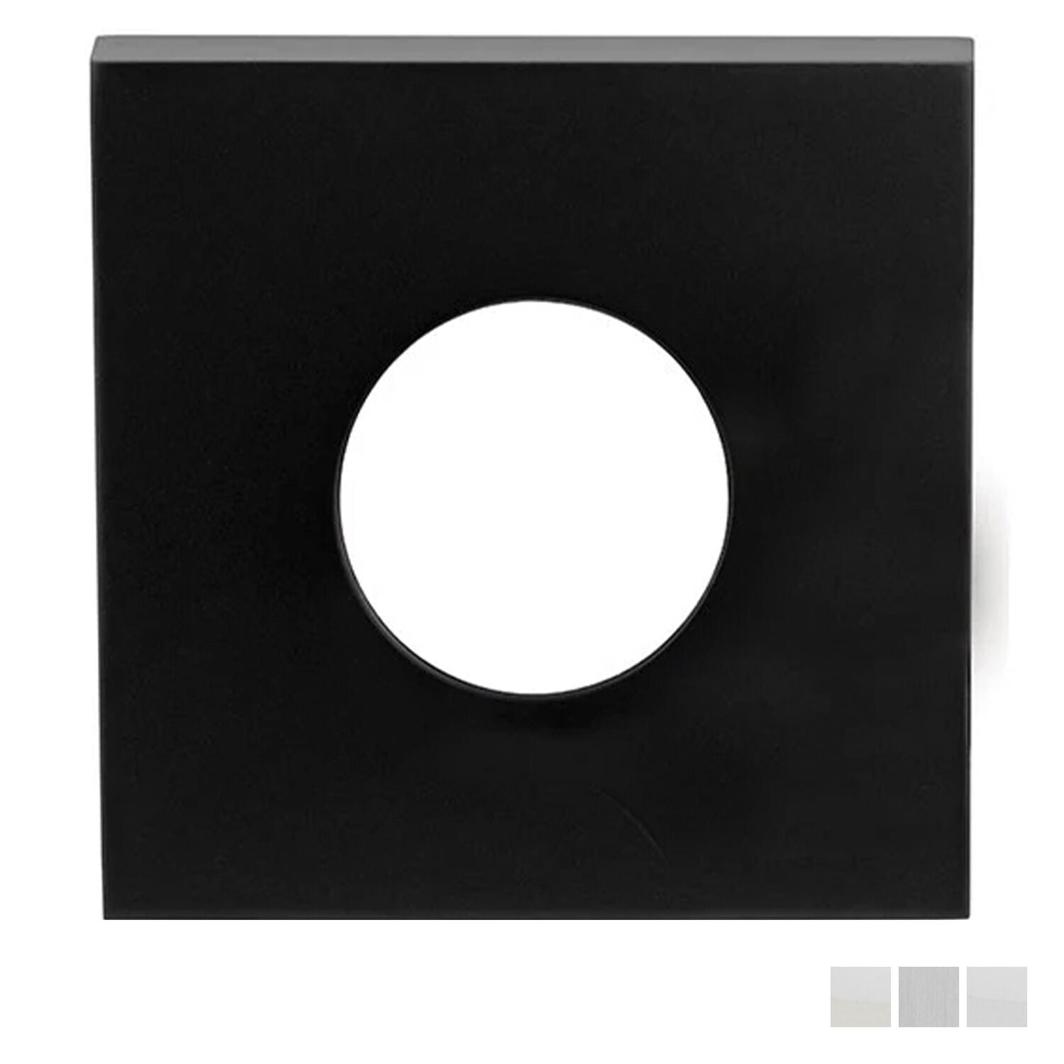 Lockwood Velocity Large Square Rose Trim Passage - Available in Various Finishes