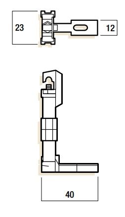 Whitco Sbs W Foot Assembly Spring Sash Window Balance Accessory W635900