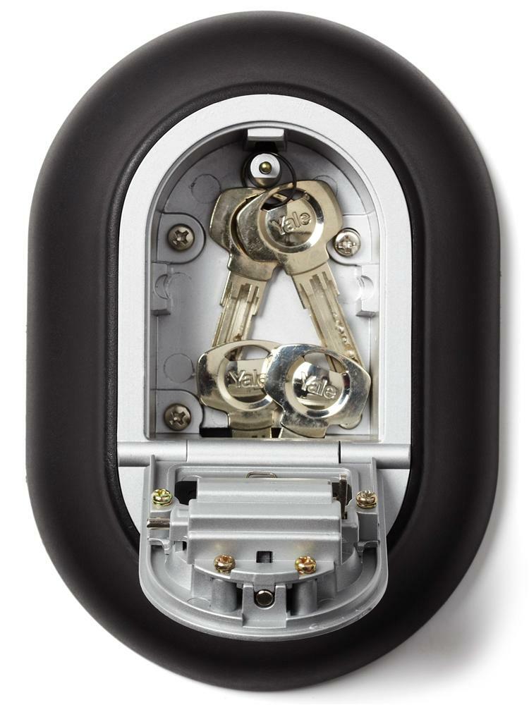 Yale Key Safe Access 4 Digit Combination Lock 4 Key Capacity Y500/187/1