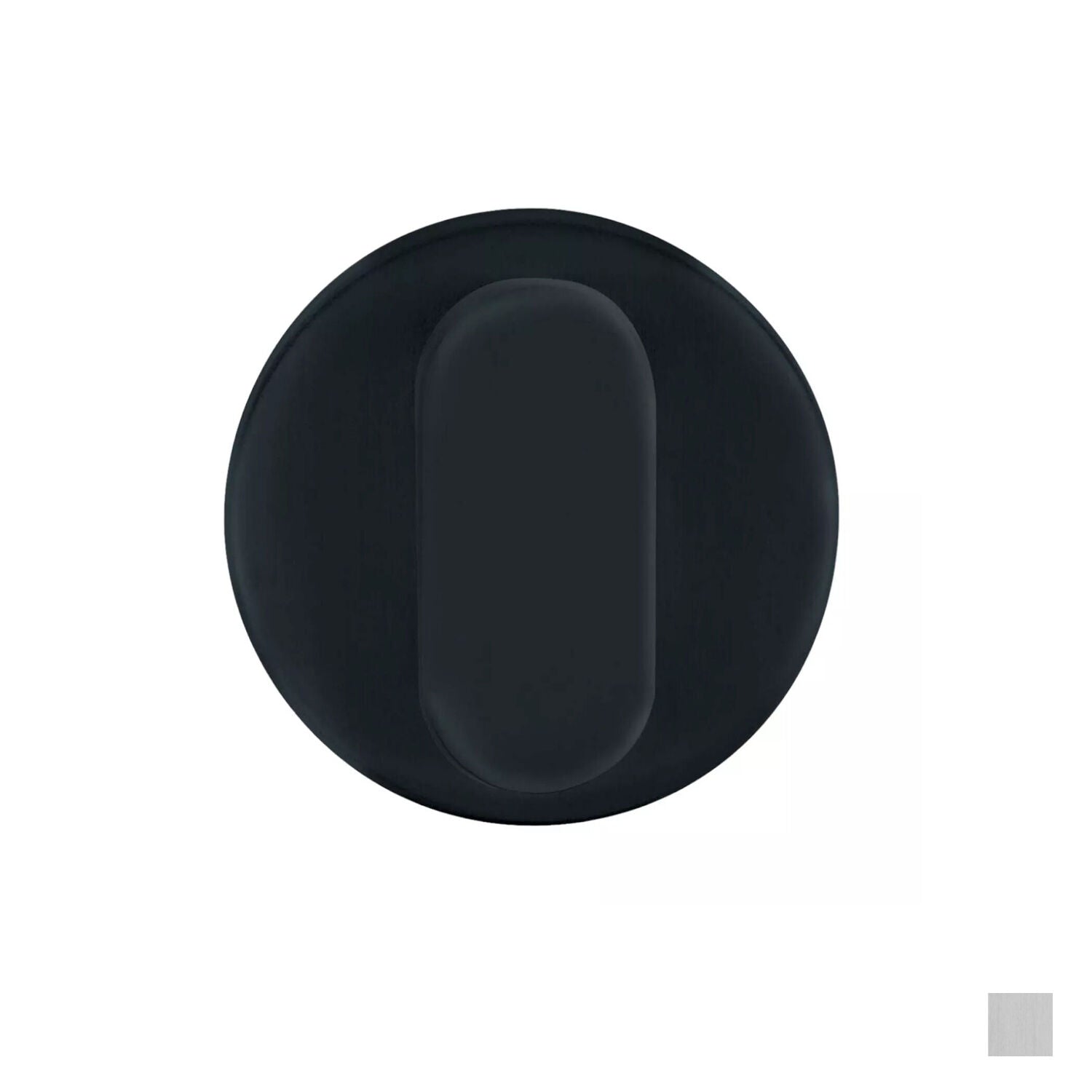 Yale Simplicity Turn Knob Escutcheon -  Available in Satin Stainless Steel and Black