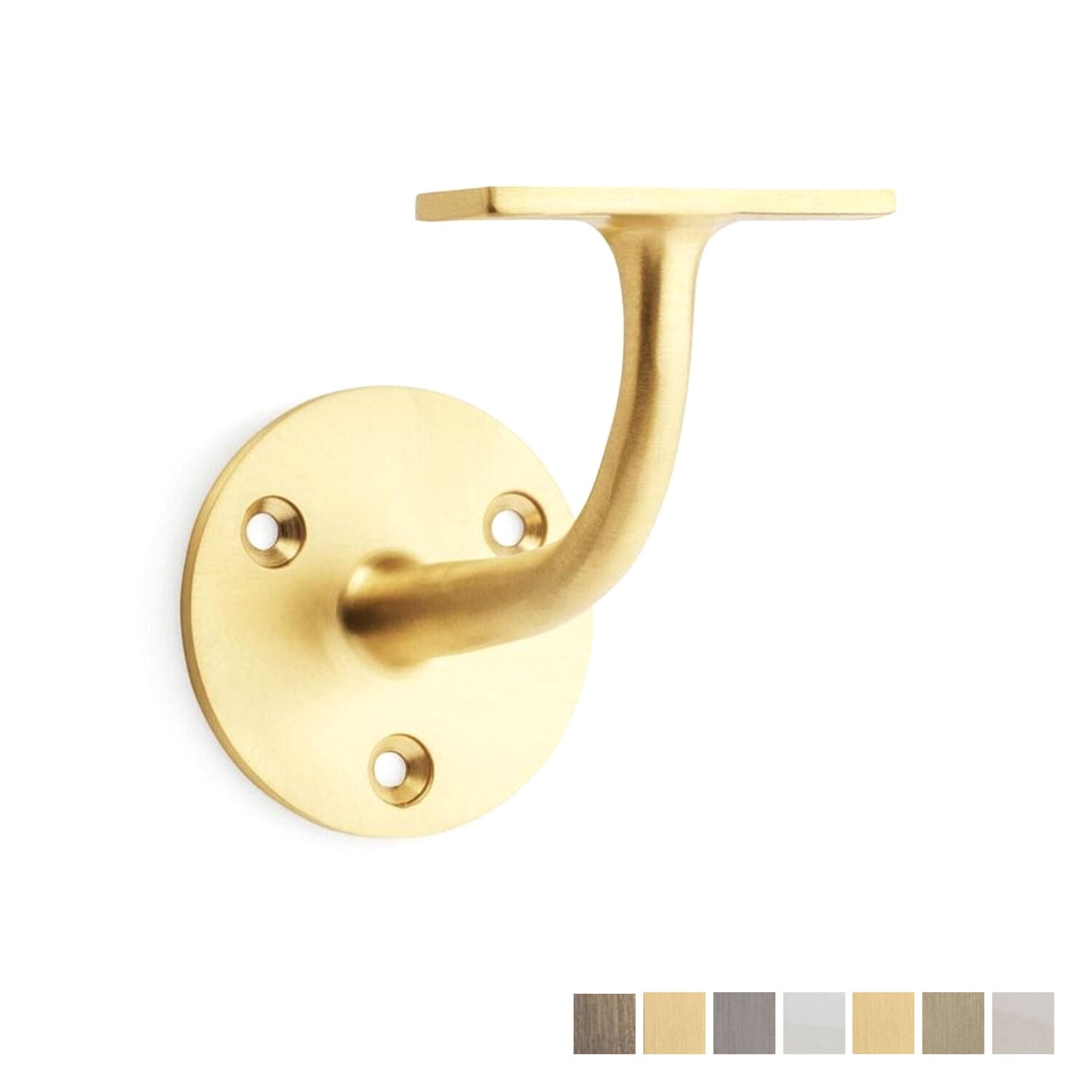 Alexander and Wilks Architectural Handrail Bracket - Available in Various Finishes