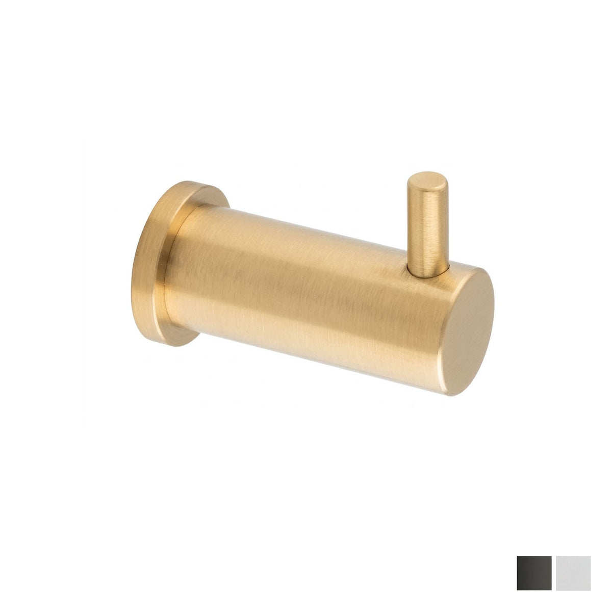 Alexander & Wilks Brunel Plain Coat Hook - Available in Various Finishes