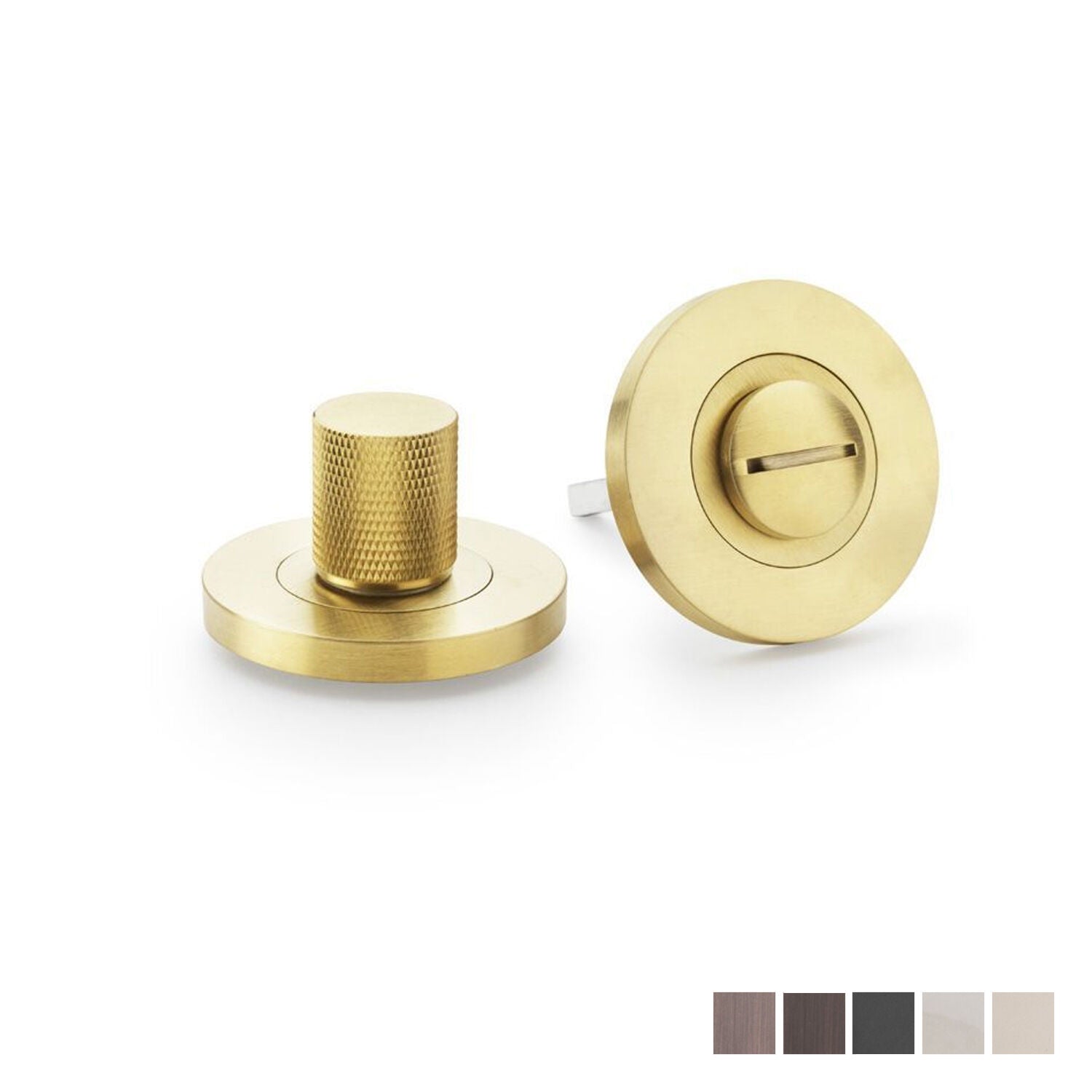 Alexander and Wilks Knurled Thumbturn and Release 50mm - Available in Various Finishes