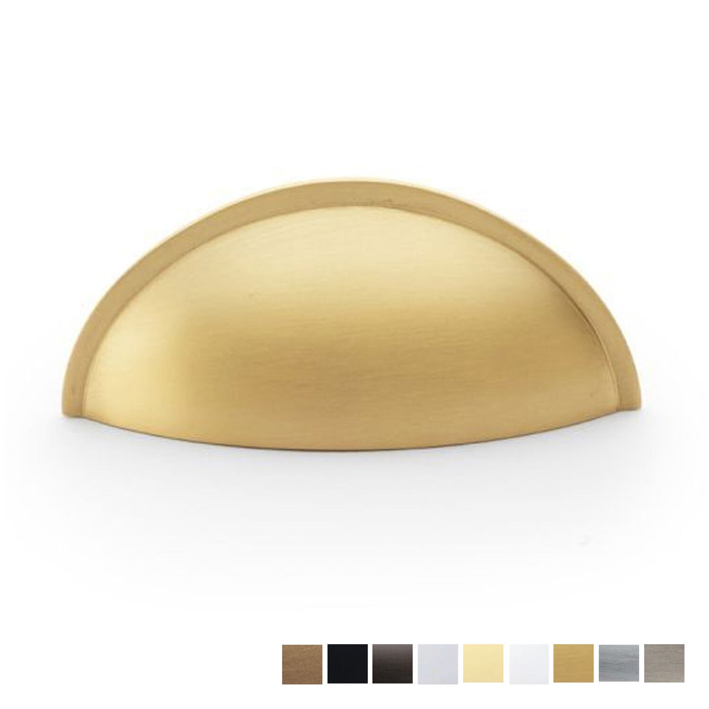 Alexander and Wilks Quieslade Cup Pull Handle 57mm - Available in Various Finishes