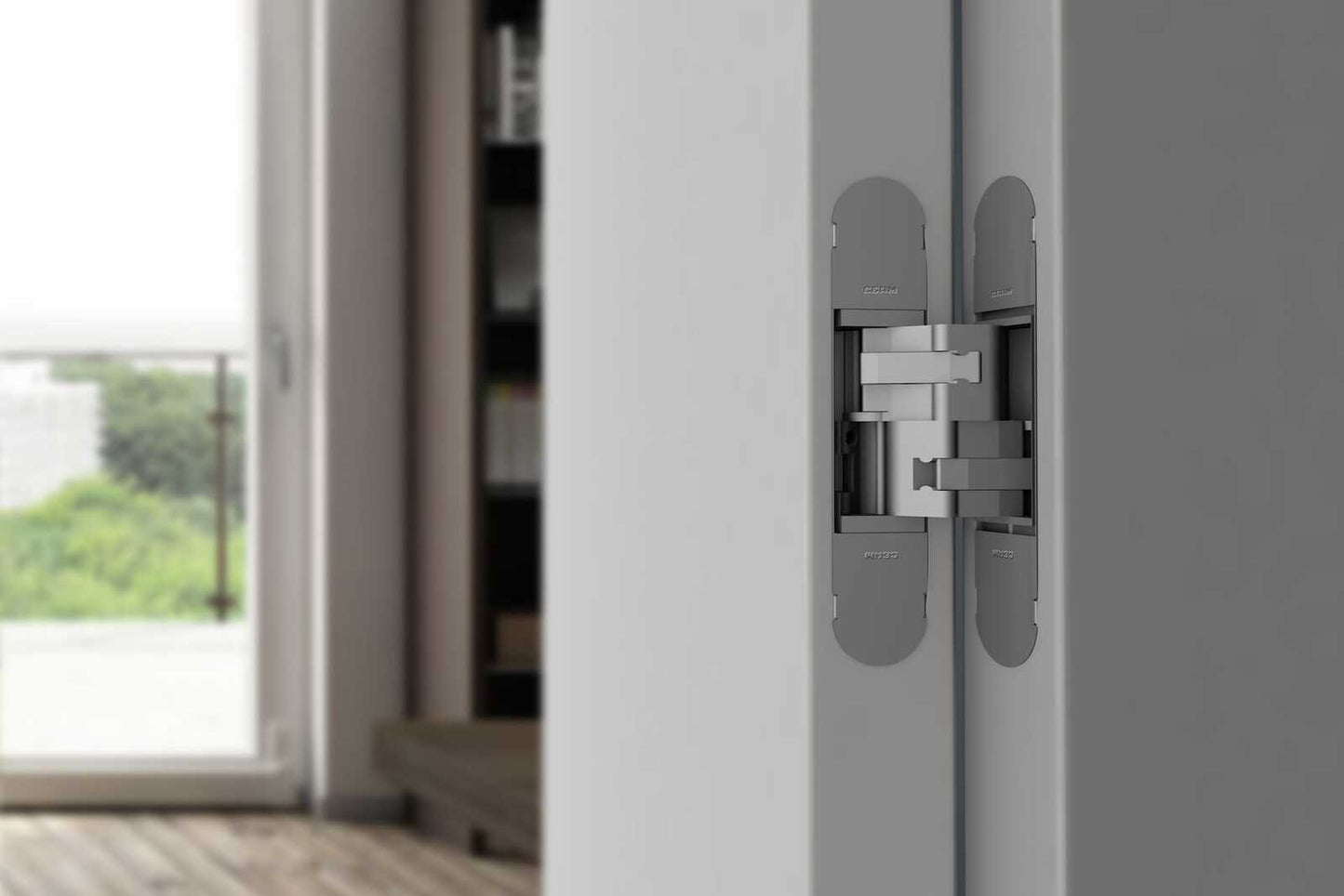 Bellevue Ceam Door Hinge 3D Invisible Concealed 150kg BAC1131 - Available in Various Finishes