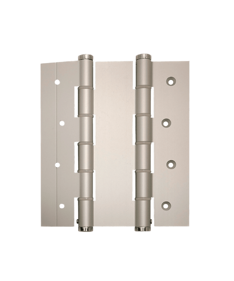 Bellevue Justor Double Action Spring Hinge Anodized Silver BIDA180AAS **Extra Wide**