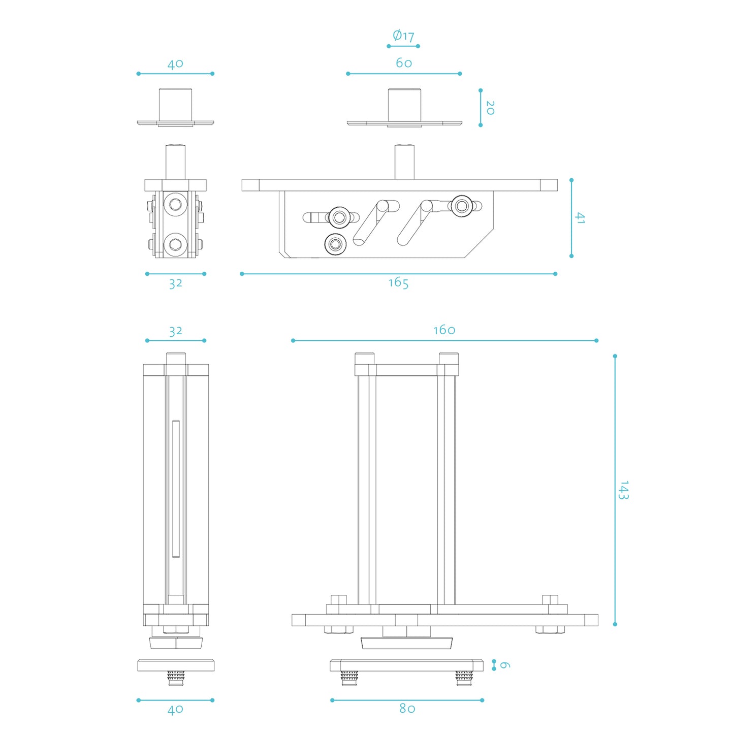 FritsJurgens System 3 Fully Sprung Concealed Pivot Self Closing Hold Open