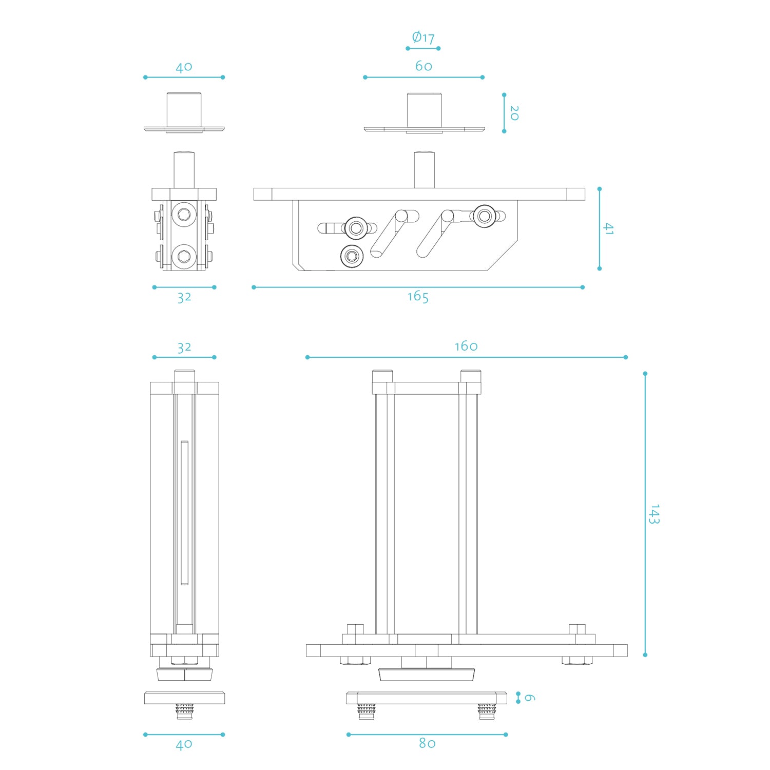 FritsJurgens System 3 Fully Sprung Concealed Pivot Self Closing Hold Open