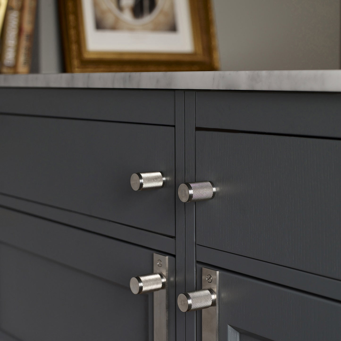 Buster and Punch Cabinet Knurled Furniture Knob - Available in Various Finishes