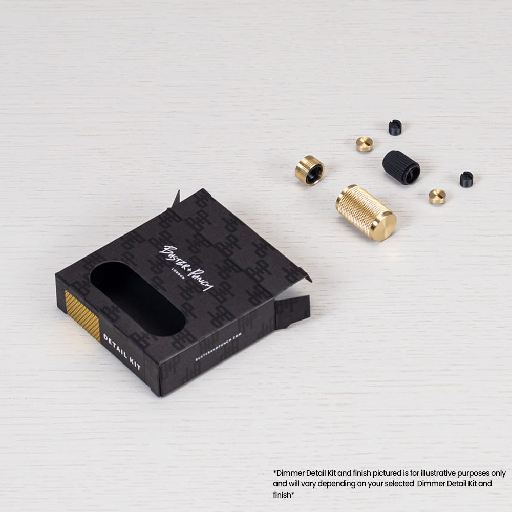 Buster and Punch Dimmer Details Kit - Available in Various Finishes