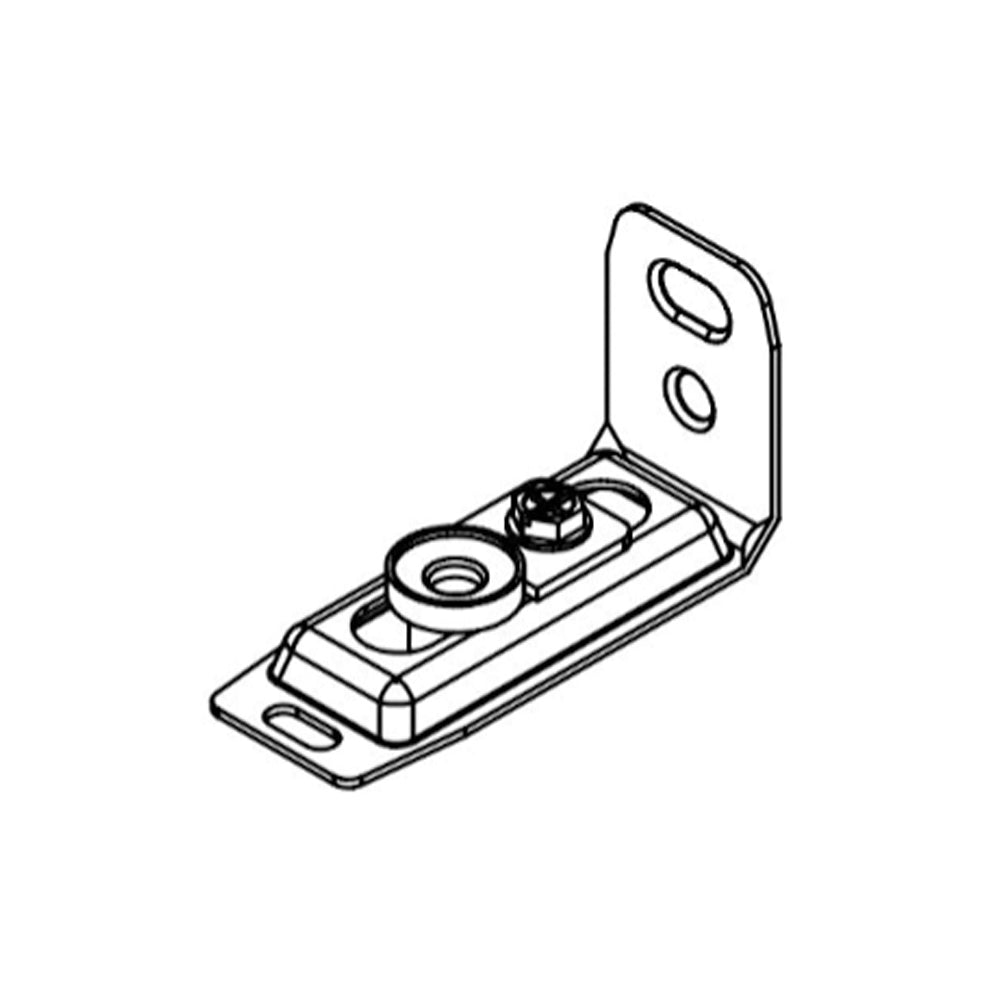 Brio Bottom Pivot Jamb Bracket 811 For Bifold 16KG Top Guided Interior Panels