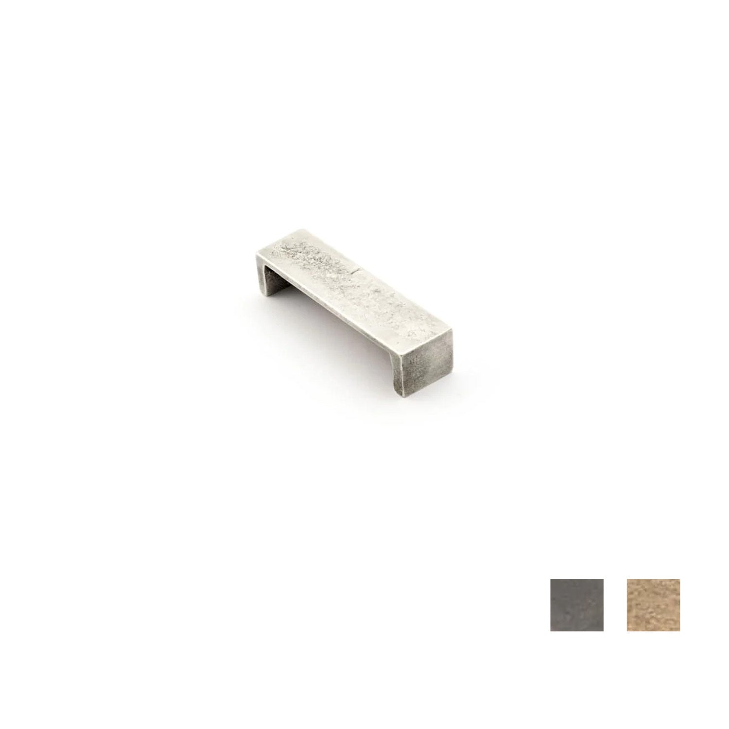 Castella Cast Cabinet Square Cup Pull 96mm - Available in Various Finishes