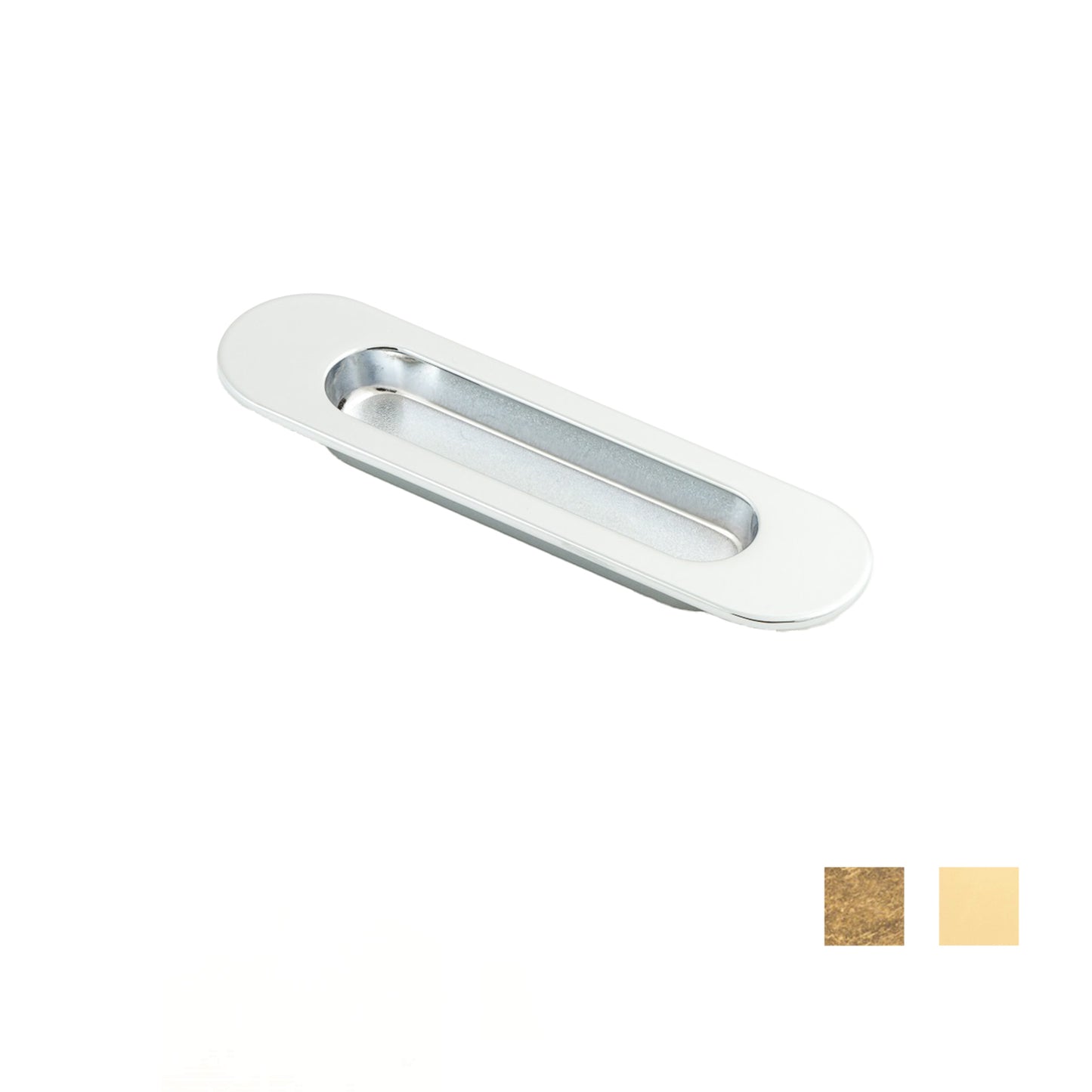 Castella Dune Round Recessed Pull 150mm - Available in Various Finishes