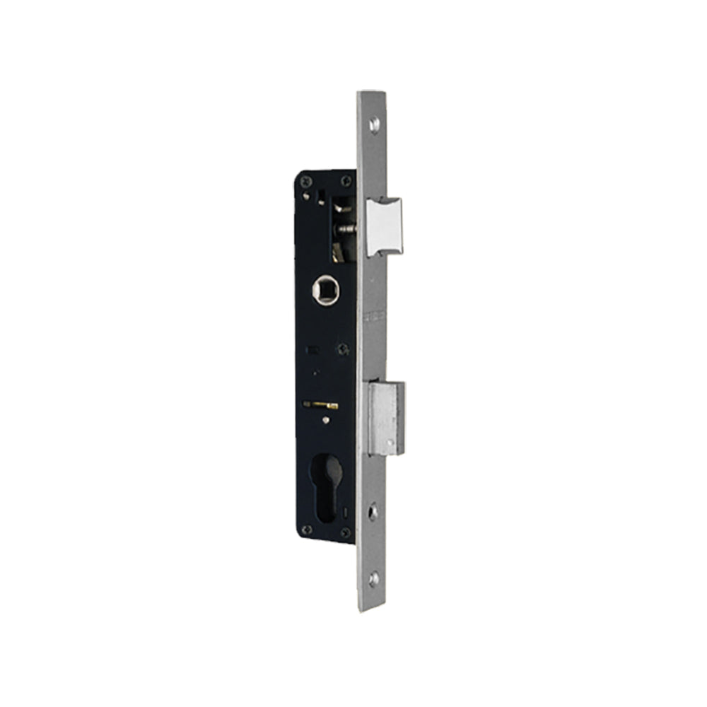 Architec Mortise Lock C-C 85mm 35mm Backset Brushed Satin Chrome 640-27