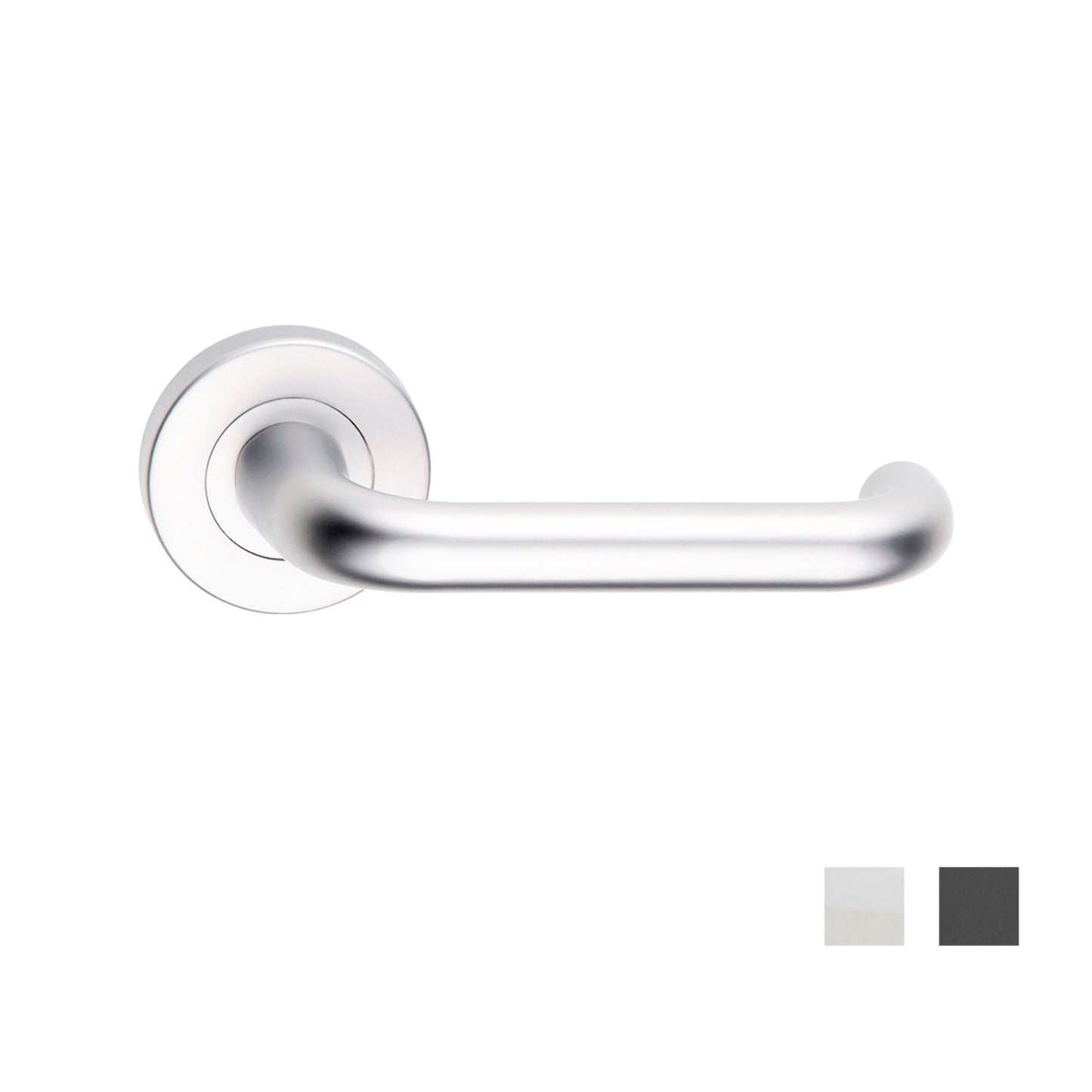 Dormakaba 8300/18 Vision Door Lever Handle on Round Rose Passage