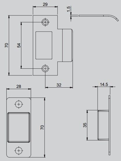 DORMMS2602BLK