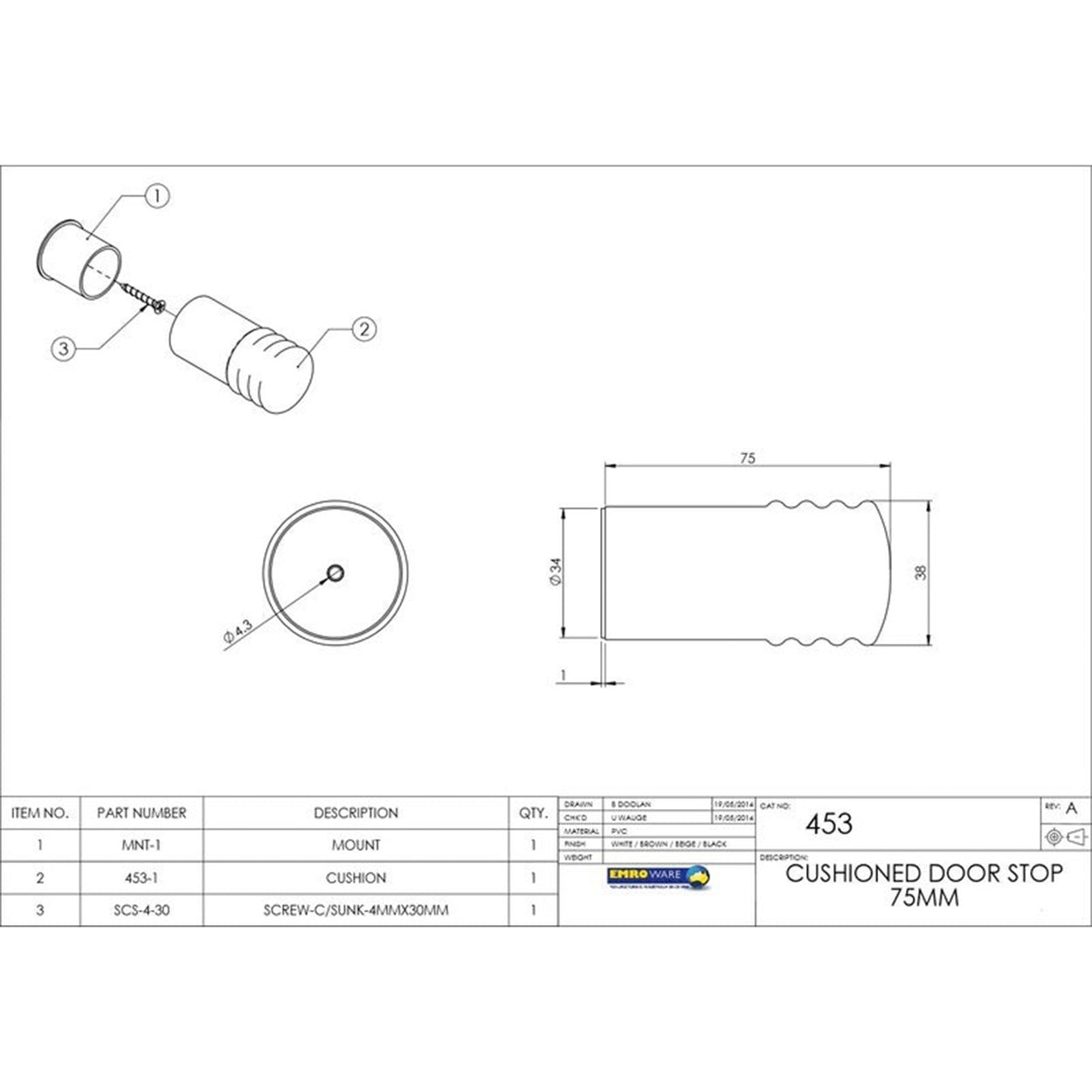EMR453WHS