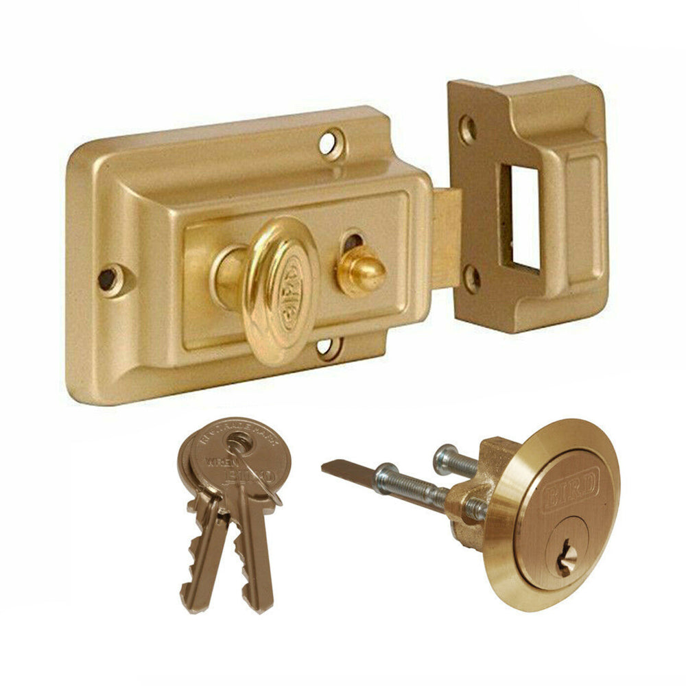 Eurospec Traditional Night Latch Standard Door Lock 60mm F6406
