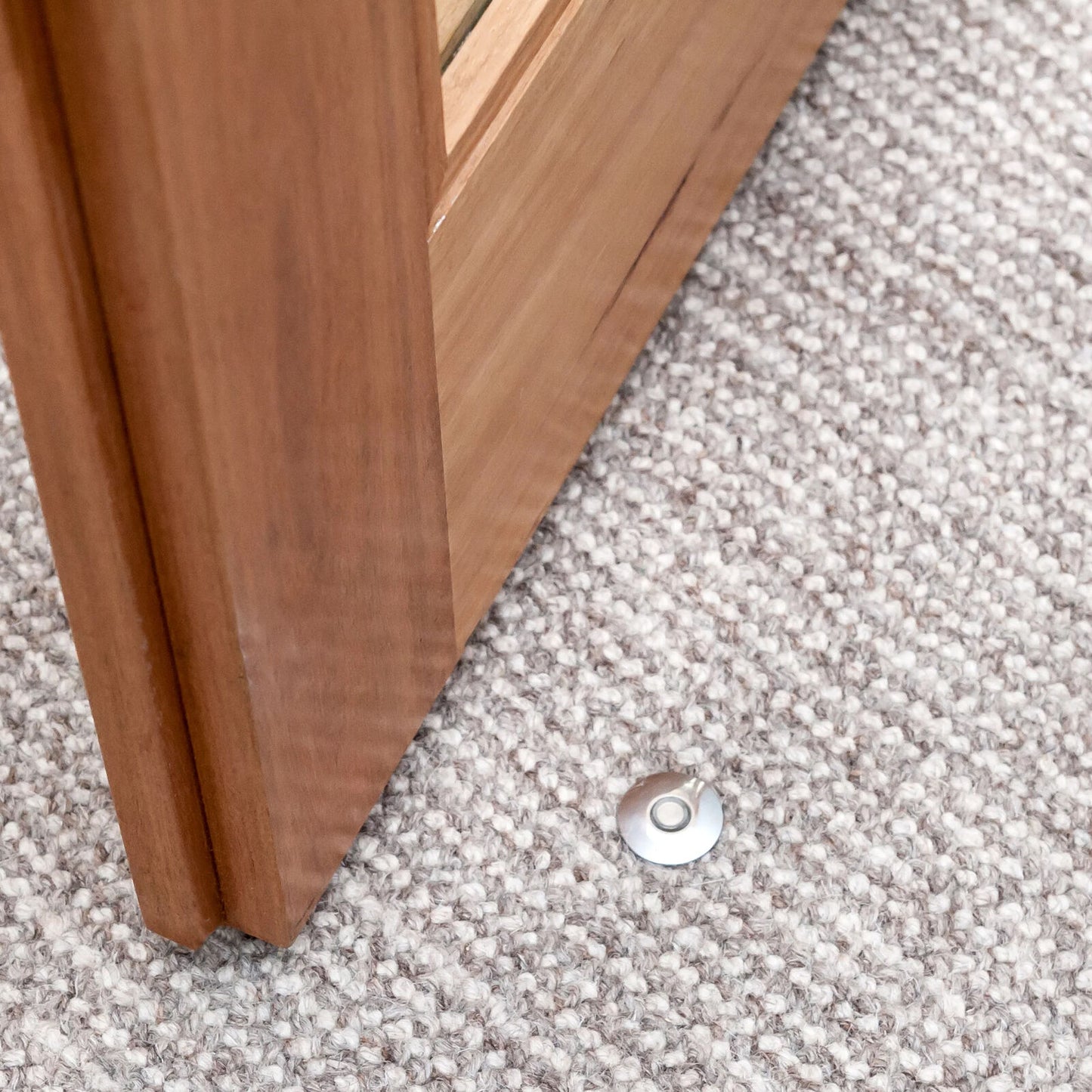 Fantom Barn Door Flush Mounted Concealed Magnetic Doorstop - Available in Various Finishes