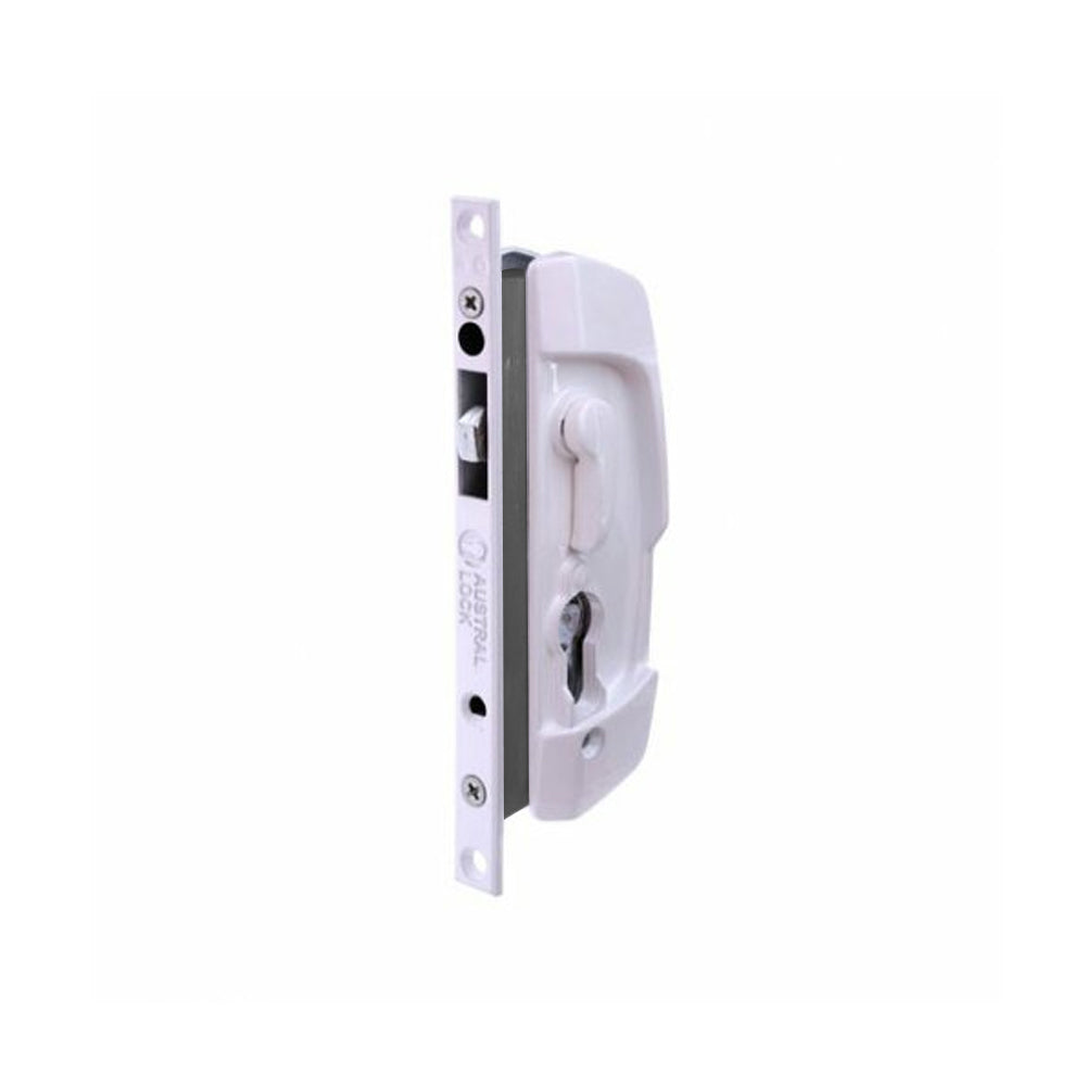 Austral SD7 Sliding Security Screen Door Lock White SD7/WHGL